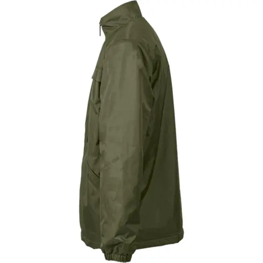 Heritage Windbreaker Jacket Olive Side